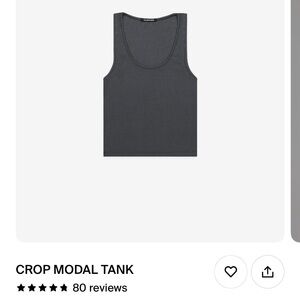 2/$10 Talentless Crop Model Tank